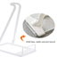 Vacuum Stand for Dyson Generic Stick Cleaner Electric Broom Rack -White Carousel 3