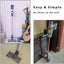 Vacuum Stand for Dyson Generic Stick Cleaner Electric Broom Rack -White Carousel 4
