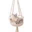 Cat Hammock Handwoven Hanging Cat Bed Tassel Design for Kittens Sleeping Carousel 1