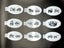 New Face Painting Stencils Templates For Body Art Dolphin Tractor Car Airplane Carousel 1