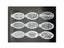 9PCS Body Painting Stencils Zebra Stripes Jungle Turtle Skin Snow Effect Carousel 5