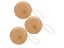 3Pcs Wooden Yoyo Toy Color Mini Round DIY Baby Yoyo Ball Hand-Made Crafts Log Carousel 5