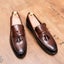 Men Dress Shoes Handmade Brogue Style Paty Leather Wedding Shoes Men Carousel 5