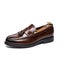 Men Dress Shoes Handmade Brogue Style Paty Leather Wedding Shoes Men Carousel 6
