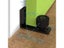 CCJH Adjustable Black Floor Guide For Sliding Barn Door With Screws Carousel 4