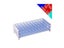 15 16mm Tube Rack Holds 50 Plastic Detachable Single Carousel 1