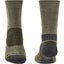 Bridgedale Mens Hike Midweight Merino Performance Boot Socks - Green - XL Carousel 2