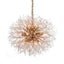 Iron in Hairline Brass Plated Chandelier Carousel 1