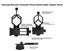 Universal Phone Adapter Mount Holder Binocular Telescope Microscope Carousel 3
