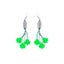 St. Patricks Day Light Up LED Shamrock Earrings Carousel 1