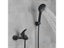 Quyanre Matte Black Bathroom Shower Faucet Bathtub Hot Cold Water Mixer Tap Carousel 5