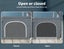 Bopeep Kids Playpen Baby Safety Gate Toddler Fence Child Play Game Toys Security Carousel 9