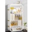 SOGA White Multi Tier Cosmetic Storage Rack Bathroom Vanity Tray Display Stan... Carousel 3