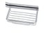 Stainless Steel Bathroom Grab Bar W/ Soap Holder Bathtub Arm Safety Handle Bath Carousel 7