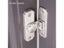 Punch-free Stainless Steel Door Buckle 90 Degree Sliding Door Lock For Bedroom Carousel 5