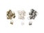 10Pcs 25mm Key Fob Keychain Split Ring For Wrist Wristlets Cotton Tail Clip Carousel 3