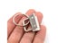 10Pcs 25mm Key Fob Keychain Split Ring For Wrist Wristlets Cotton Tail Clip Carousel 5
