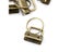 10Pcs 25mm Key Fob Keychain Split Ring For Wrist Wristlets Cotton Tail Clip Carousel 6
