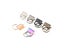 10PCS 26mm Keychain Split Ring With Key Ring For Lanyard Accessories Carousel 4
