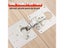 NAIERDI Stainless Steel Furniture Cabinet Door Hinge Repair Plate Drawer Window Carousel 5