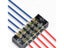 Dual Row Strip Screw Terminal Block Fixed Wiring Board Wire Connector Carousel 5