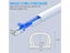 Mini Wire Hider Wall PVC Cable Concealer Channel 0.5"×0.35" White Carousel 3