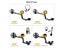 GTX5030 Metal Detector Adjustable Stem 7 Inch Waterproof Coil All Metal Disc Carousel 4