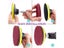 8Pcs 4 Inch Electric Drill Brush Scrub Pads Grout Power Drills Scrubber Carousel 5
