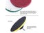 8Pcs 4 Inch Electric Drill Brush Scrub Pads Grout Power Drills Scrubber Carousel 6
