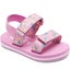 Roxy Infant Girls Cage Strappy Floral Sandals - Super Pink - 8K Carousel 1