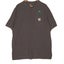 Carhartt Grey Henley Short Sleeve Tee XL Carousel 1
