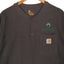 Carhartt Grey Henley Short Sleeve Tee XL Carousel 2