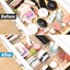 25Pcs Mixed Sizes Rectangular Clear Storage Box Carousel 2