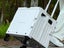 Folding Utility Cart Rolling Crate Handcart with Lid for Camping Shopping Grey Carousel 4
