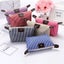 Travel Portable Bag Striped Folding Dumplings Shape Wash Bags for Carousel 2