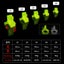 50Pcs/Box Lightweight Accessories With Slots Sleeves Tool Durable Carousel 3