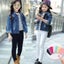 Girl Skinny Casual Pants Spring Autumn New Children Pencil Pants Carousel 2