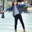 Girl Skinny Casual Pants Spring Autumn New Children Pencil Pants Carousel 4