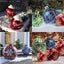Giant Christmas Ornament Ball Outdoor Pvc 60Cm Inflatable Bauble Seasonal Decora Carousel 6