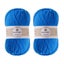Crochet Yarn,Feels Soft 280 Yards Assorted Colors 4ply Acrylic Yarn Carousel 1