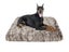 100x60cm Plush Pet Bed Soft Antislip Dog Bed Cat Sleeping Mat Calming Bed Coffee Carousel 1