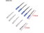 5pcs High Quality Garment Tag Gun Clothing Label Price Label Tagging Gun With Carousel 7