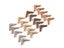 50pcs Silver/Golden/Bronze Photo Corner Protectors Albums Menus Metal Corners Carousel 2