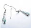 925 Sterling Silver Opal Drop Earrings "Leland" (White) Carousel 5