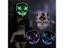 Halloween Mask LED Maske Light Up Party Masks Neon Maska Cosplay Mascara Horror Carousel 4