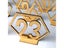 Wooden Table Numbers Hexagon With Holder Base For Wedding Events Supplies Carousel 7