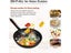 12.5" Traditional Carbon Steel Wok Pan With Lid For All Stoves Carousel 7