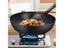 12.5" Traditional Carbon Steel Wok Pan With Lid For All Stoves Carousel 8