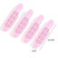 4 Pcs Pink Natural Fluffy Curly Hair Clip Plastic Loose Hair Root Air Carousel 1