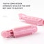 4 Pcs Pink Natural Fluffy Curly Hair Clip Plastic Loose Hair Root Air Carousel 5
